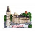 Magnetas Vilnius Katedra su Gedimino pilies bokštu